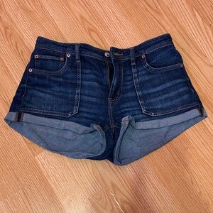 American Eagle Outfitters Dark Blue Jean Shorts